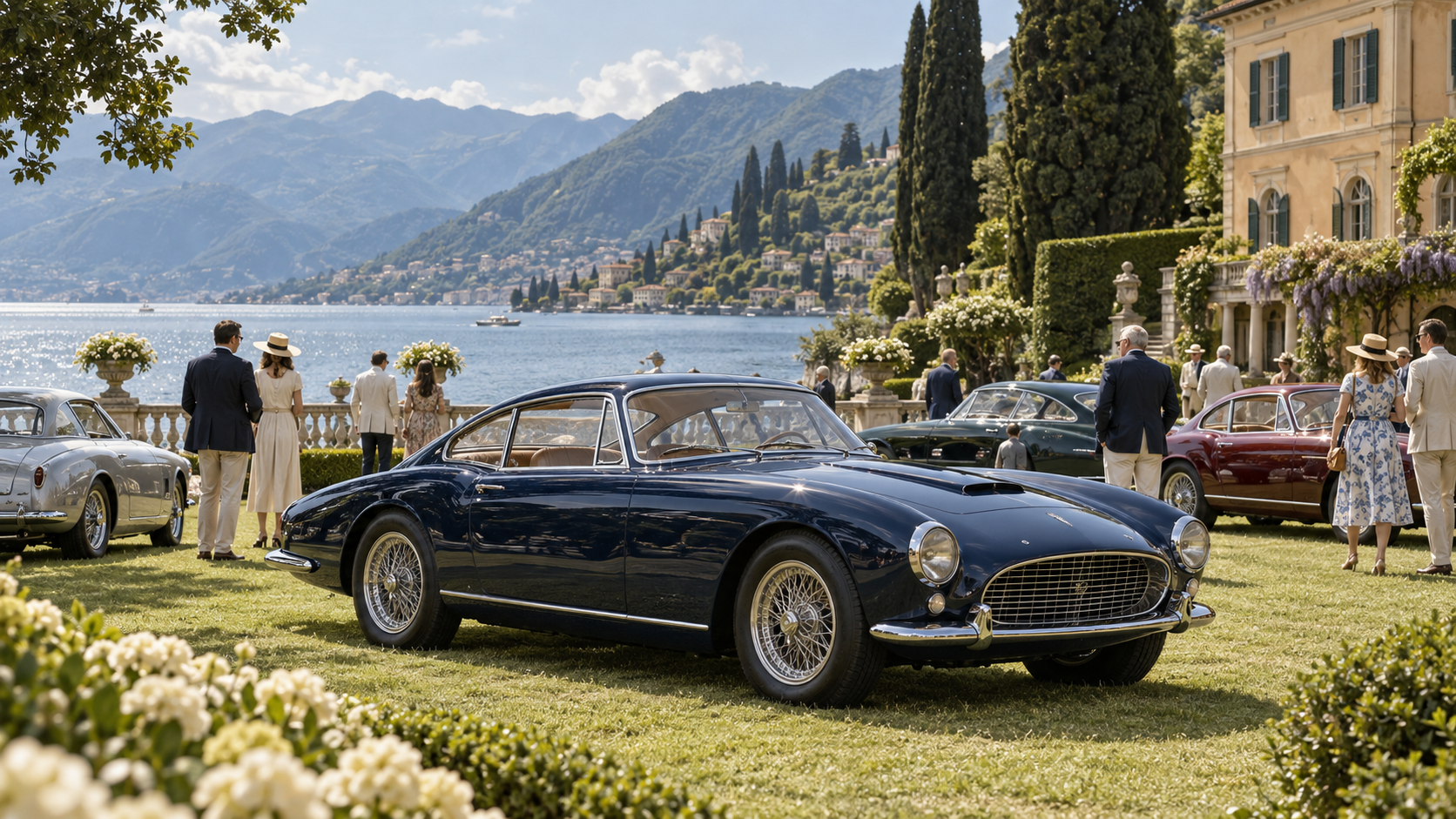Concorso d’Eleganza Villa d’Este — Villa d’Este, Cernobbio, Como Gölü, İtalya