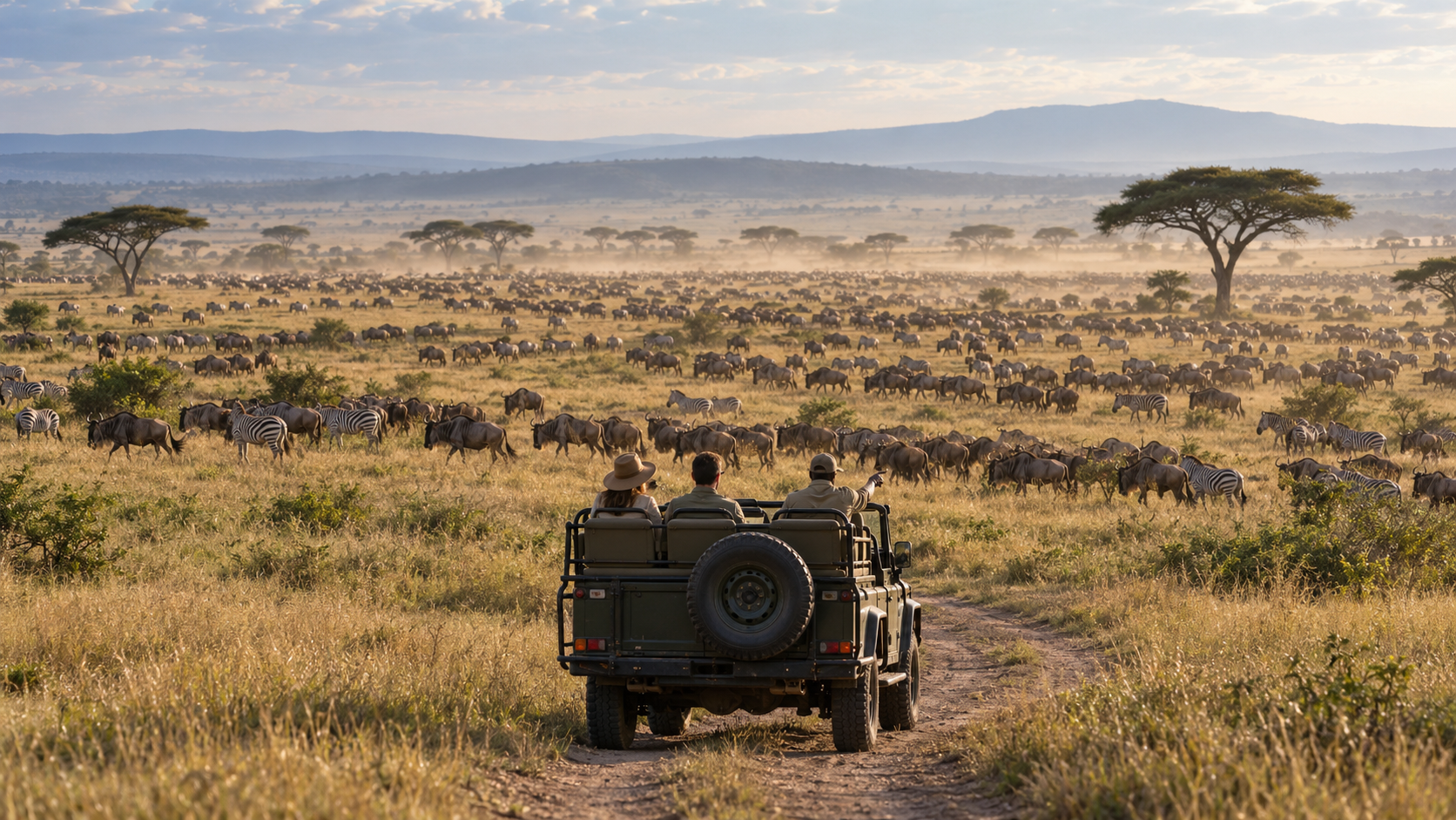 Serengeti Büyük Göçü — Serengeti, Tanzanya ve Masai Mara, Kenya