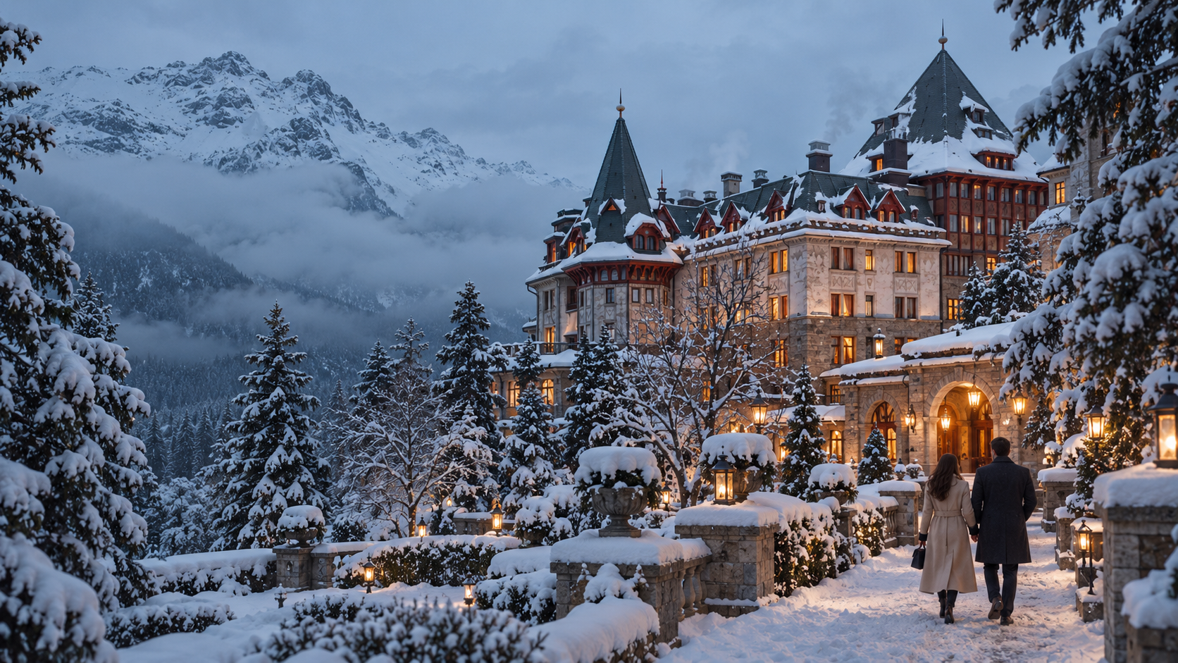 St. Moritz’te Noel ve Yeni Yıl — İsviçre, St.Morizt