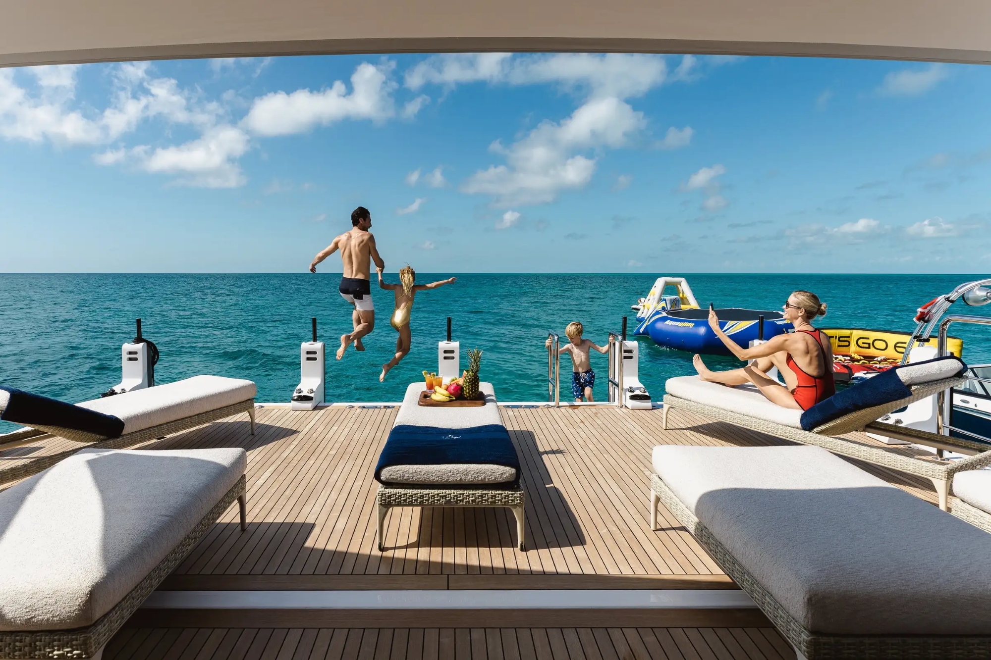Saint-Tropez’de Ailece Denizde